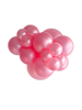 5"T Metallic Shimmering Pink (50 count)