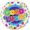 18"Q Good Luck Colorful  Dots Pkg (5 count)