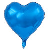 9"B Heart Royal Blue flat (10 count)