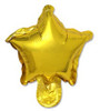 4"B Star Gold flat (10 count)
