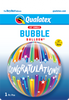 22"Q Bubble Congratulations Shooting Stars Pkg (1 count)