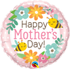 18"Q Happy Mother's Day Bees and Flowers Pkg (5 count)