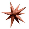 26"B Exploding Stars Cluster Matte Copper Pkg (1 count)