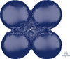 24"A MagicArch Large Navy flat (5 count)