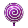 18"B Candy Swirl Purple flat (10 count)