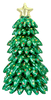 50"A  Airloonz Stacker Christmas Tree Pkg (1 count)