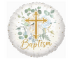 18"K Baptism Cross flat (10 Count)