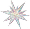 26"B Exploding Stars Iridescent Pkg (1 count)