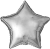 68"B Giant Star Silver Foil Pkg (1 COUNT)