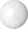 68"B Giant Round White Foil Pkg (1 COUNT)
