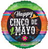 18"K Happy Cinco De Mayo flat (10 count)