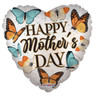 18"K Happy Mother's Day Big Butterflies Pkg (10 count)