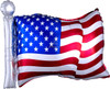 27"A American Flag flat (5 count)