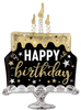 29"A Happy Birthday Surprise Cake Pkg (5 count)
