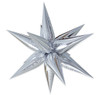 19"B Exploding Stars Cluster Silver Pkg (1 count)