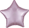 19"A Star Satin Luxe Pastel Pink flat (10 count)