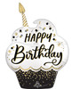 29"A Happy Birthday Cupcake Wishes BSG  Pkg (5 count)