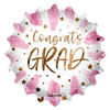 18"K Congrats Grad Pink flat (10 count)