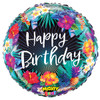 21"S Happy Birthday Mighty Tropical Pkg (5 count)