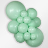 12"S Linko Pastel Matte Green (50 count)