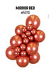 12"K Mirror Red (50 count)