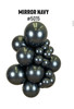 12"K Mirror Navy (50 count)