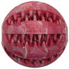 Dog Toy Medium Ball Red/White Vanilla Scent (1 count)