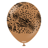 12"K Safari Mutant Prints Caramel Brown w. Black (25 count)