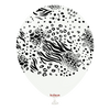 12"K Safari Mutant Prints White w. Black (25 count)