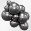 18"S Silk Midnight Grey (25 count)
