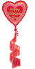 36"A Happy Valentine's Day Coil Tail Pkg (1 count)