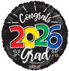 18"C Congrats 2026 Grad flat (10 count)