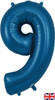 34"O Navy Blue 9 pkg (1 count)