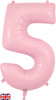 34"O Matte Pink 5 pkg (1 count)