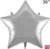 36"O Star Silver Pkg (5 count)