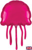 29"O Jelly Fish Pink Pkg (5 count)
