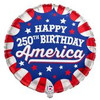 18"A Happy 250th Birthday America flat (10 count)