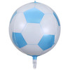 32"B Soccer Ball Sphere Blue/White flat (5 count)