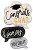 57"S Congrats Grad Speech Bubbles Pkg  (1 COUNT)