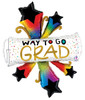 42"S Way To Go Grad Diploma Bursting Stars Pkg  (1 COUNT)