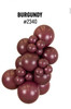 36"K Burgundy Standard (2 count)