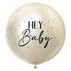 36"K Hey Baby Mirror White Gold (1 count)