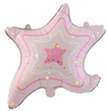 18"B Star Fish Pink flat (5 count)