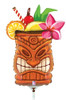 14"A Tiki Mini Drink Air-fill flat (10 count)