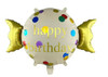 21"B Happy Birthday Candy flat (10 count)
