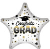 19"A Congrats Grad Diffused Ombre flat (10 count)