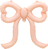 17"B Bow Link Peach Matte 5 per package PKG (1 COUNT)