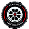 18"B Car Tire Wheel Racing Red flat (10 count)