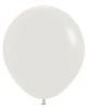 18"S Almond White Deluxe (25 count)