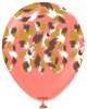 12"K Safari Savanna Prints Macaron Pink (25 count)